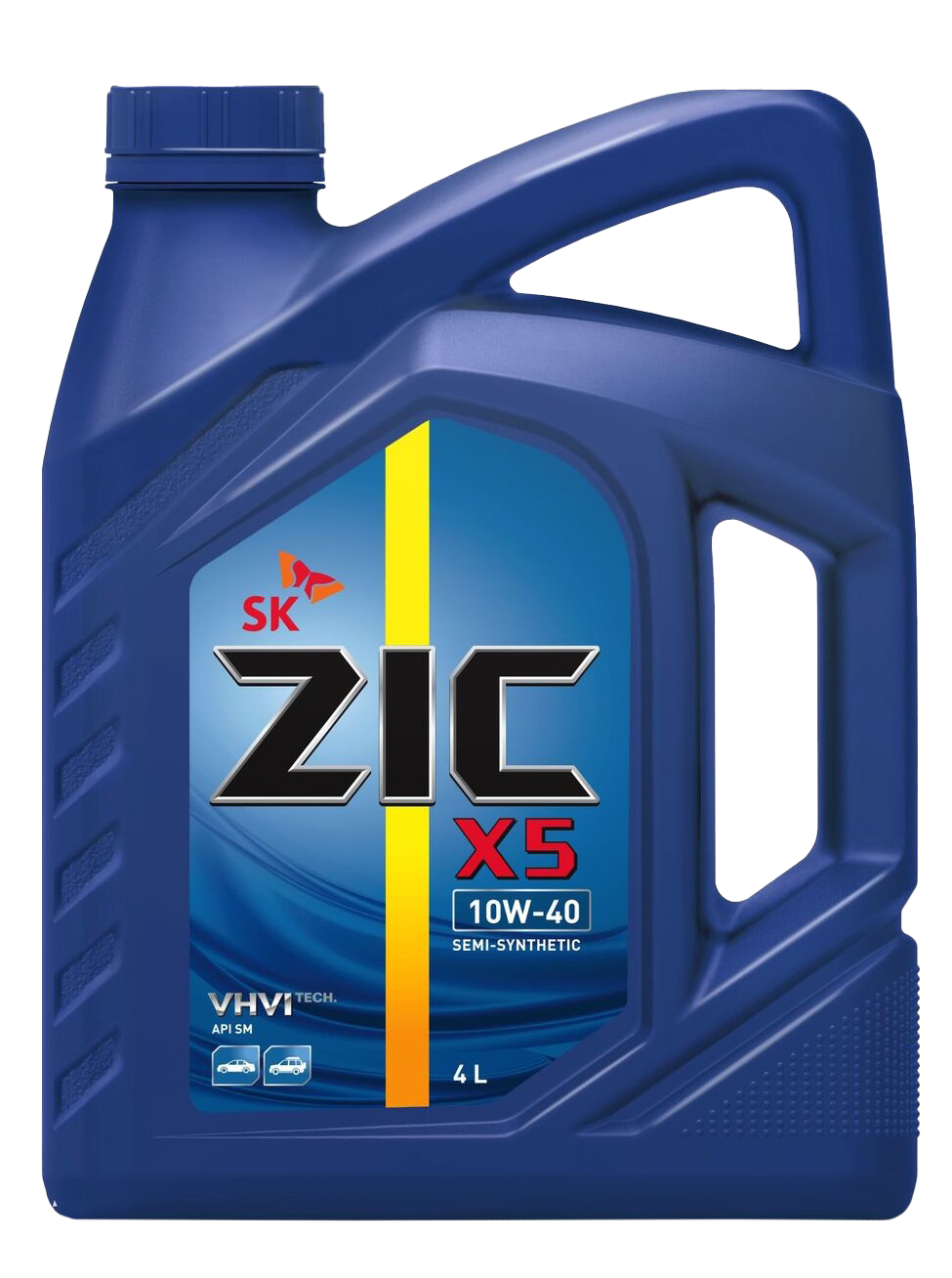 Моторное масло ZIC X5 10W-40, 4л